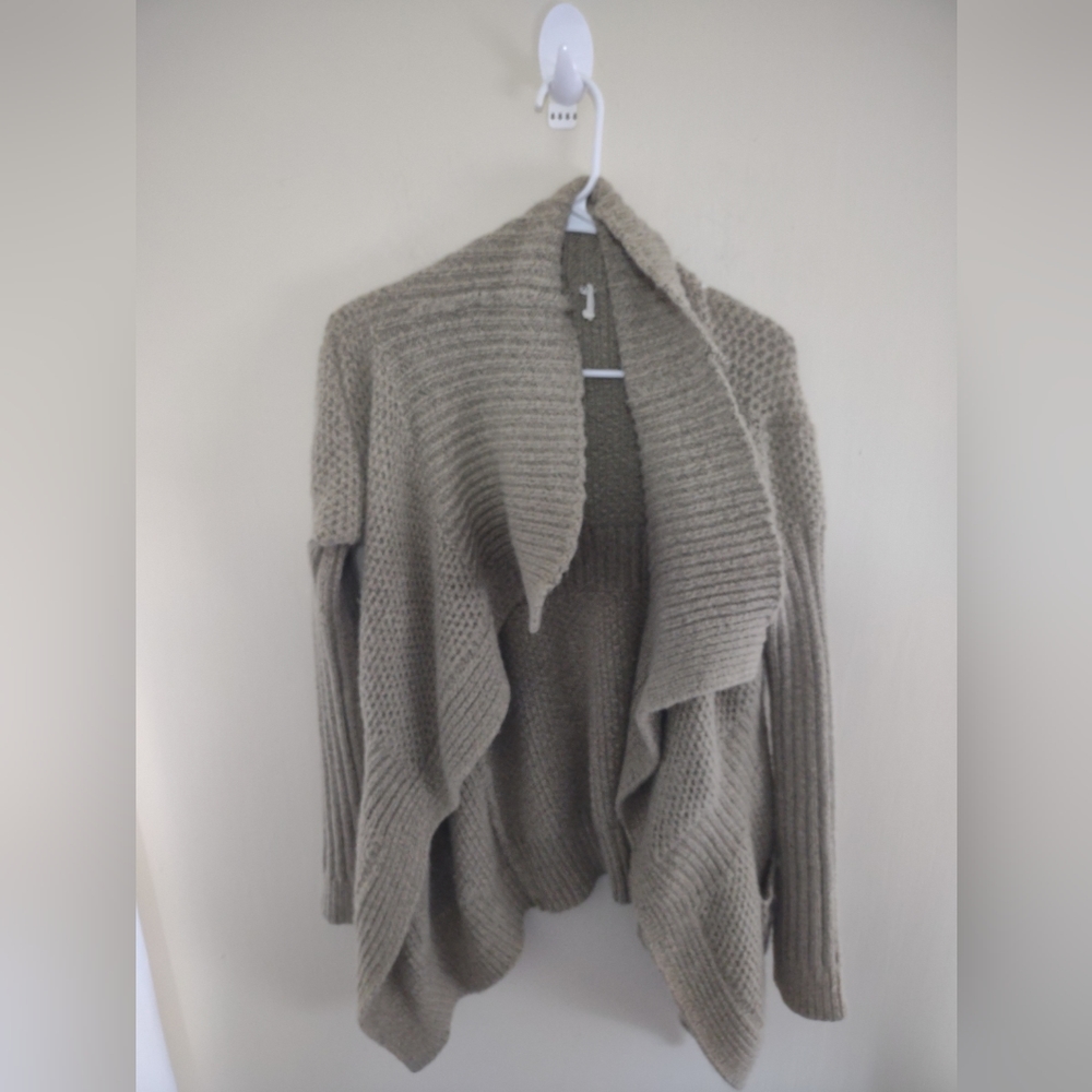Pol Cozy Chunky Knit open cardigan sweater Size Medium Casual‎ Preppy Warm Boho
